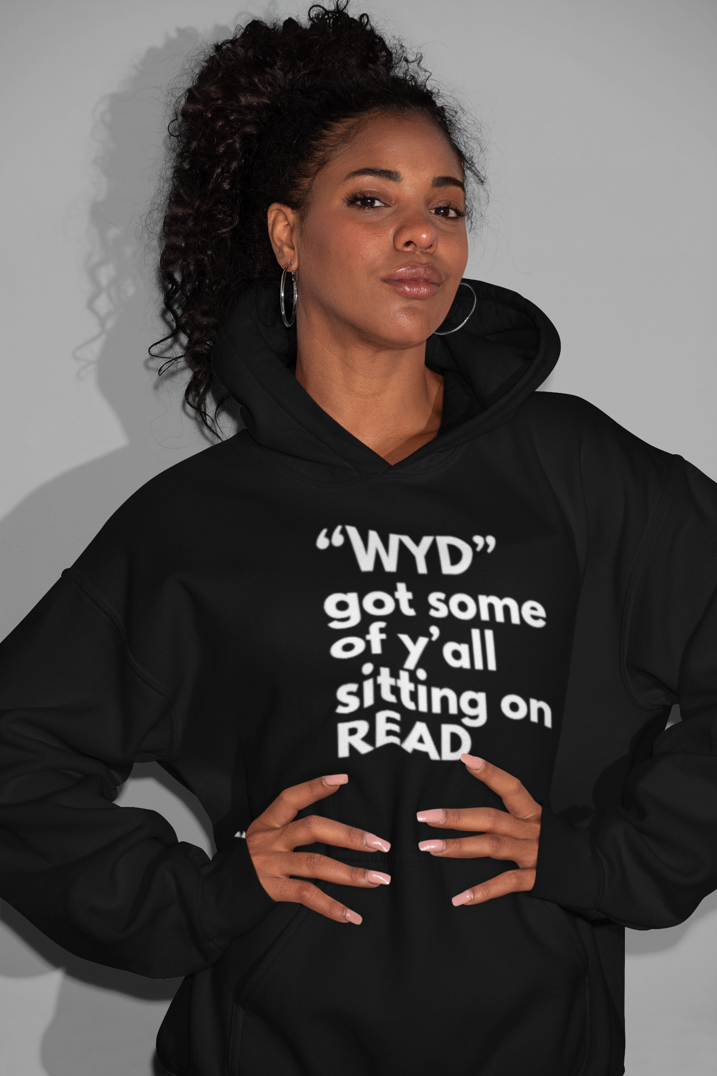 "WYD" on Read Hoodie