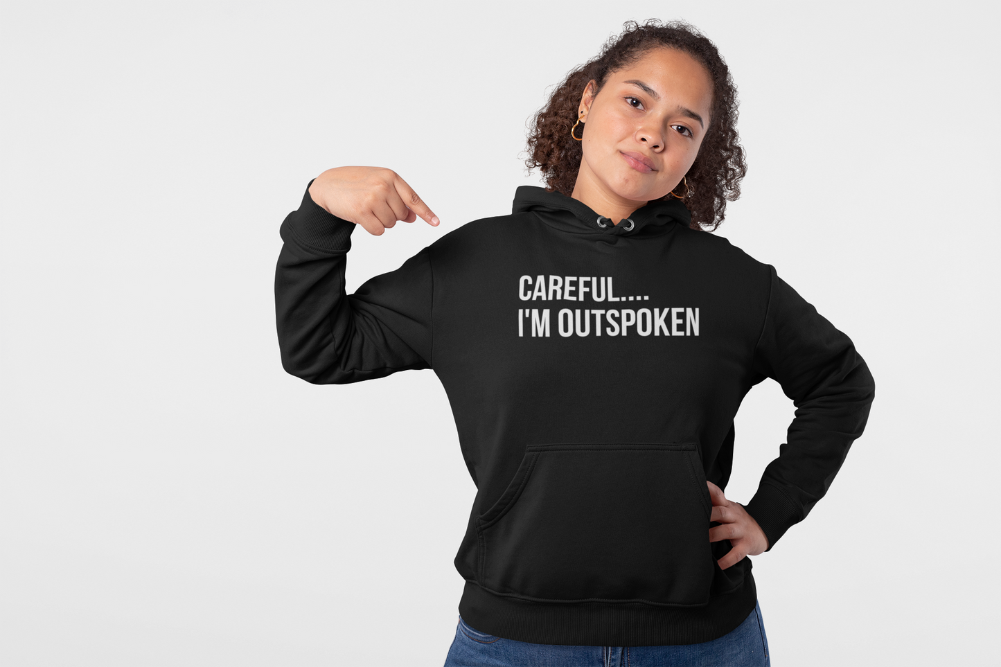 Careful....I'm Outspoken (Available in multiple colors)